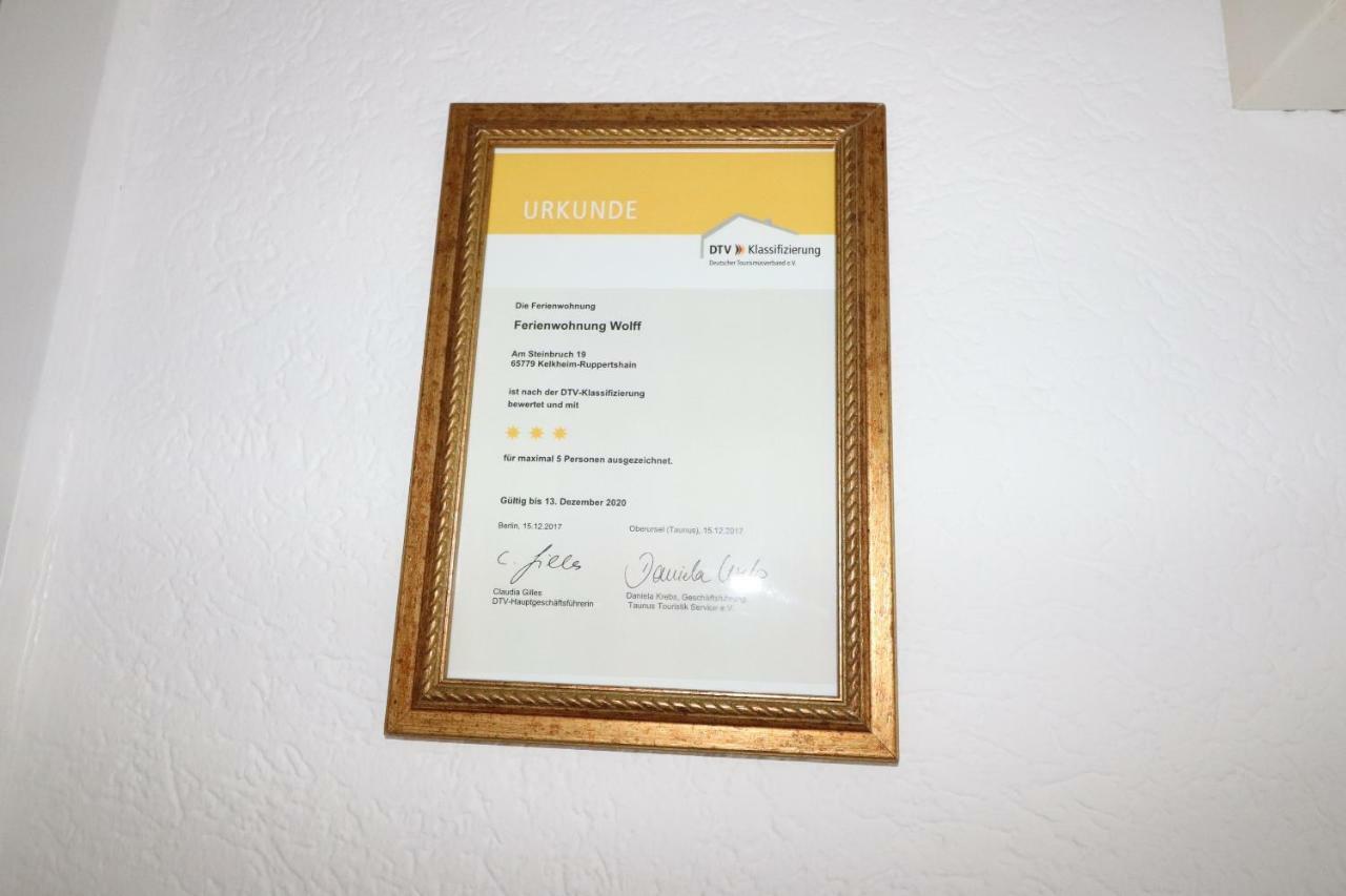 Ferienwohnung Wolff, Kelkheim Esterno foto